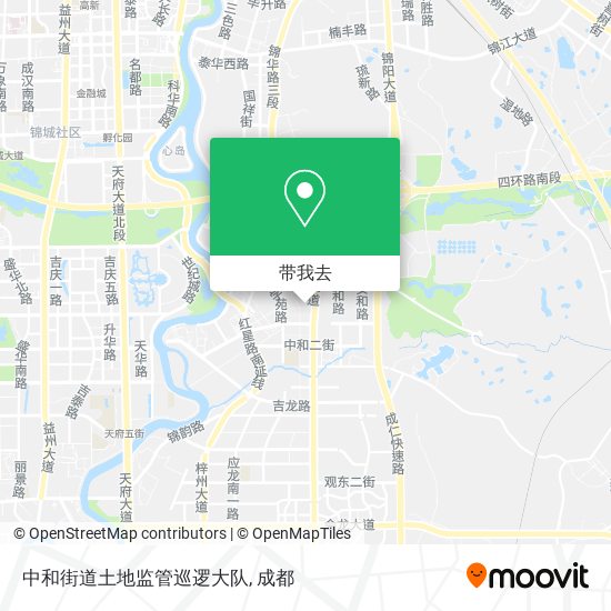 中和街道土地监管巡逻大队地图