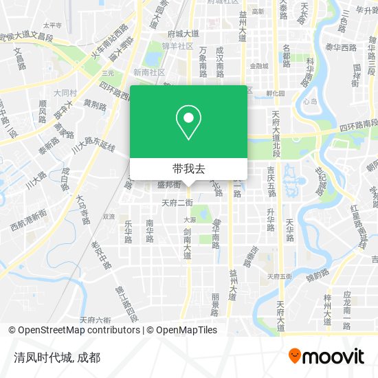 清凤时代城地图