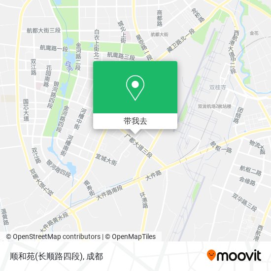 顺和苑(长顺路四段)地图