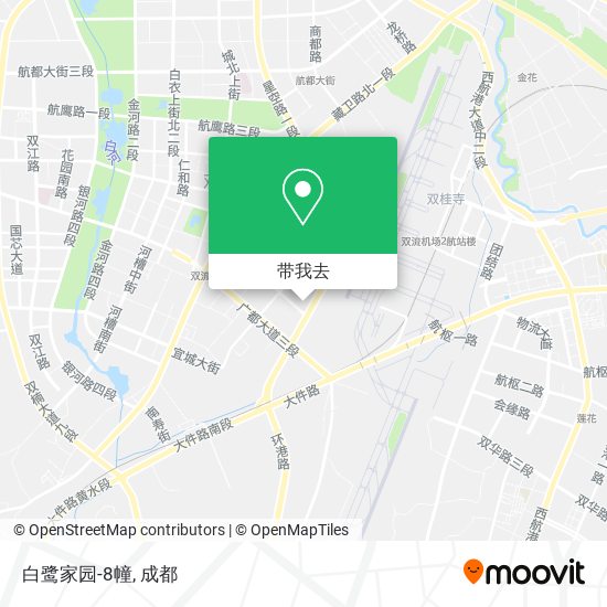 白鹭家园-8幢地图