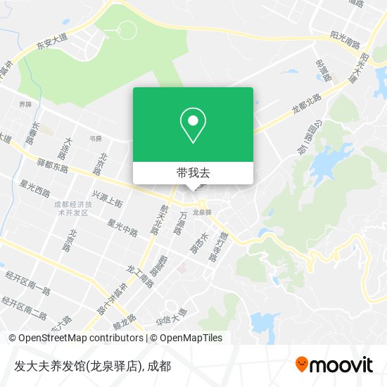 发大夫养发馆(龙泉驿店)地图