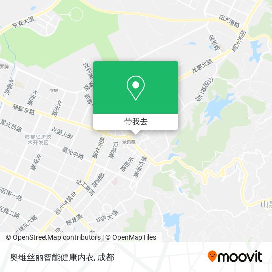 奥维丝丽智能健康内衣地图