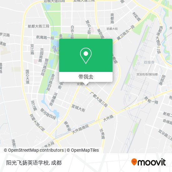 阳光飞扬英语学校地图