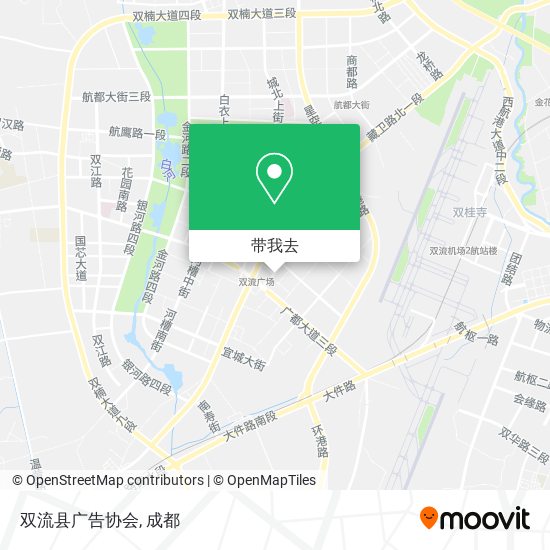 双流县广告协会地图