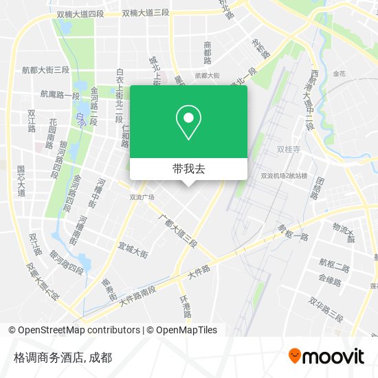 格调商务酒店地图