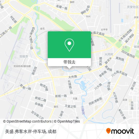 美盛.弗客水岸-停车场地图