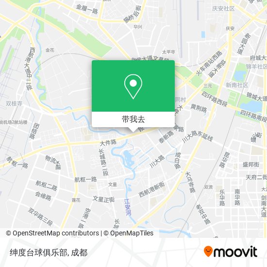 绅度台球俱乐部地图