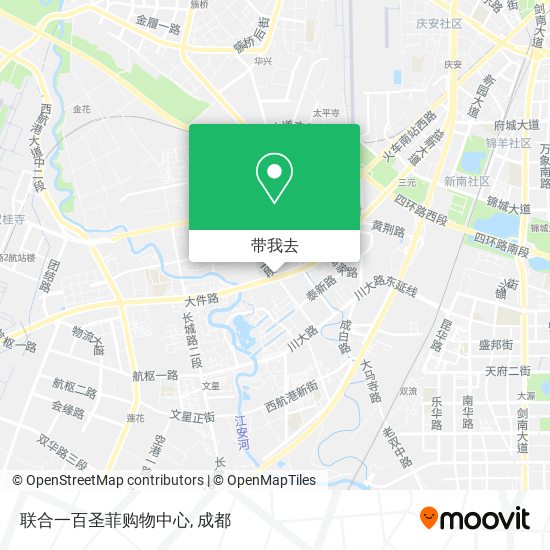 联合一百圣菲购物中心地图