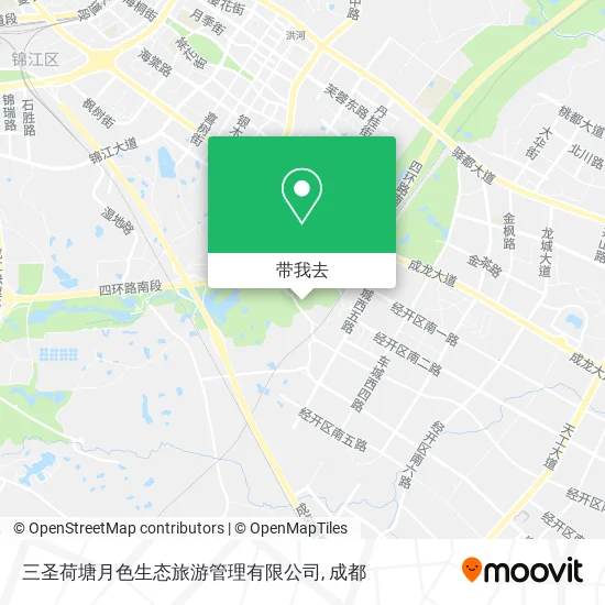 三圣荷塘月色生态旅游管理有限公司地图