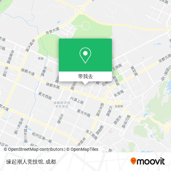 缘起潮人竞技馆地图