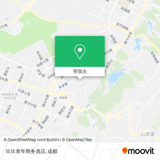 玖玖青年商务酒店地图
