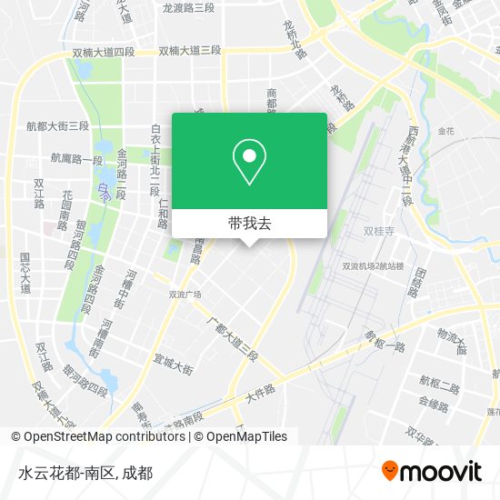 水云花都-南区地图