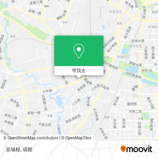 皇城根地图