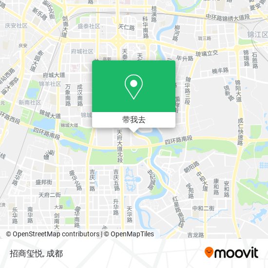 招商玺悦地图