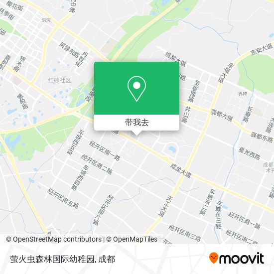 萤火虫森林国际幼稚园地图