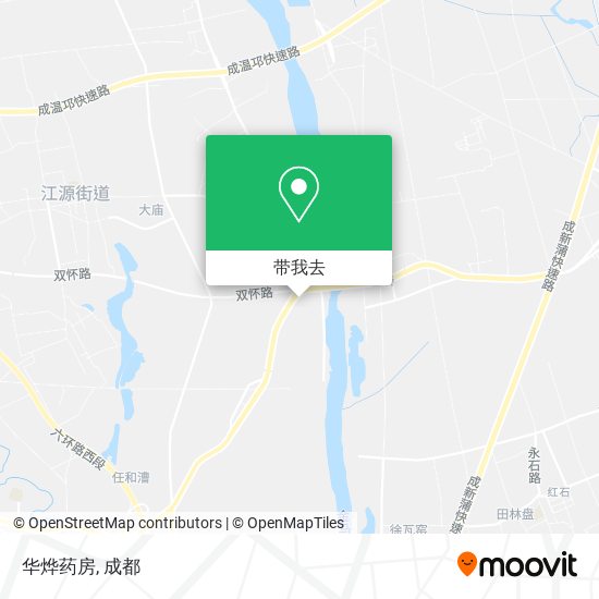 华烨药房地图