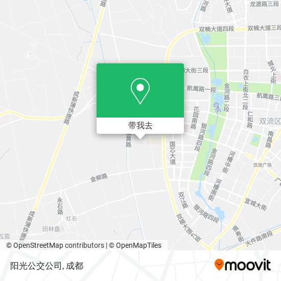 阳光公交公司地图