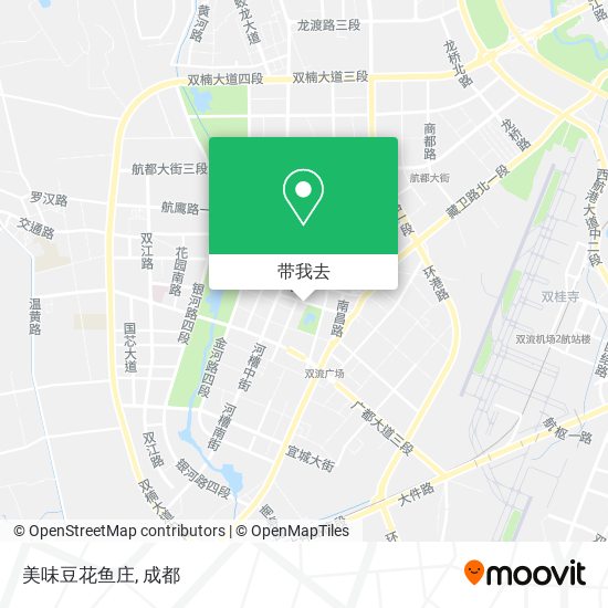美味豆花鱼庄地图