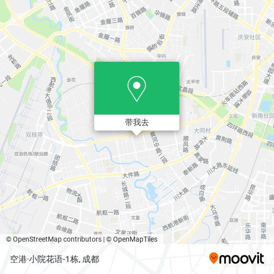 空港·小院花语-1栋地图