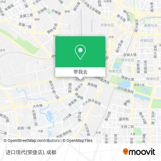 进口现代(荣捷店)地图