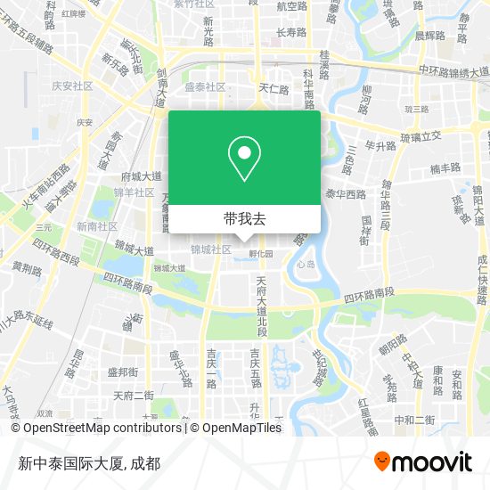 新中泰国际大厦地图