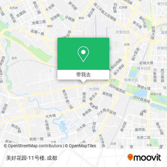 美好花园-11号楼地图
