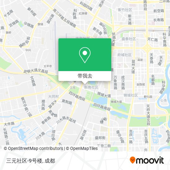 三元社区-9号楼地图