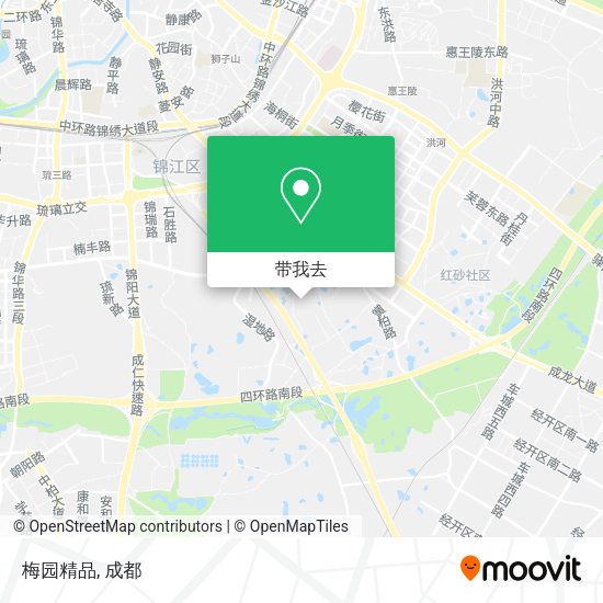 梅园精品地图
