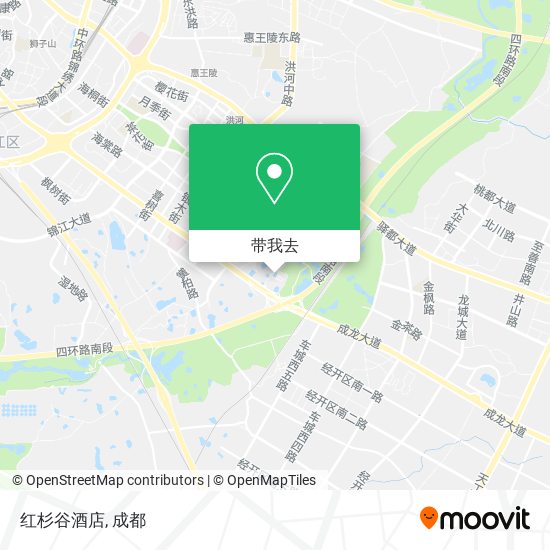 红杉谷酒店地图