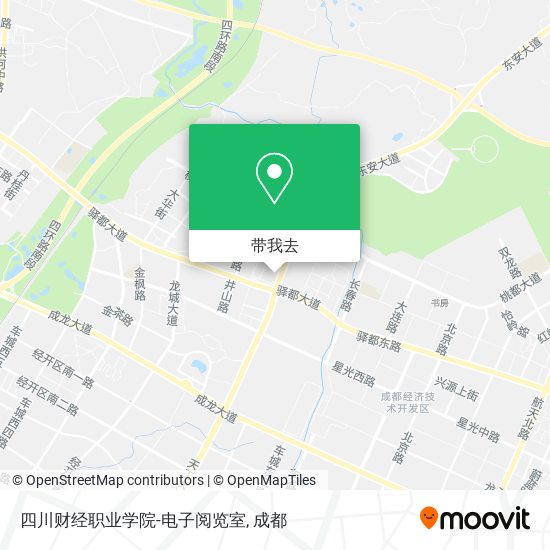 四川财经职业学院-电子阅览室地图