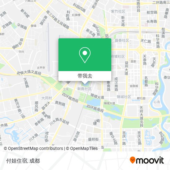 付姐住宿地图