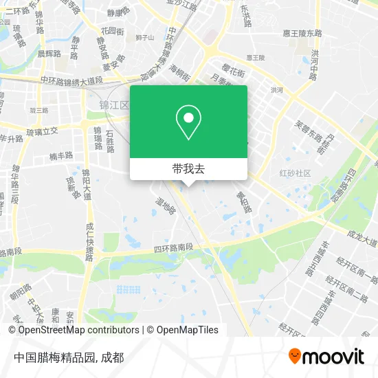 中国腊梅精品园地图