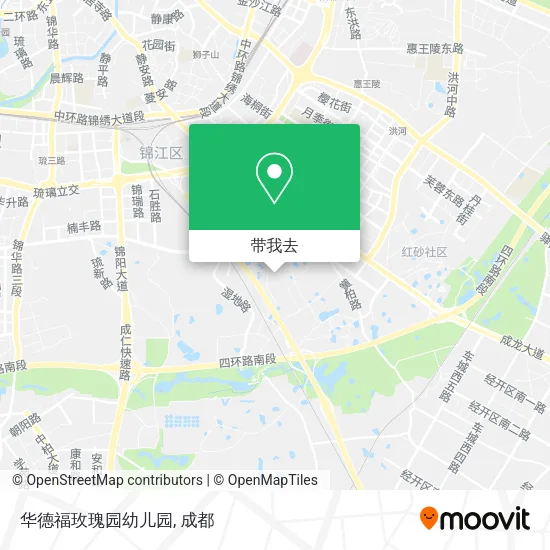 华德福玫瑰园幼儿园地图