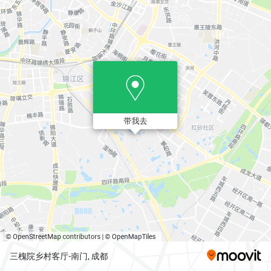 三槐院乡村客厅-南门地图
