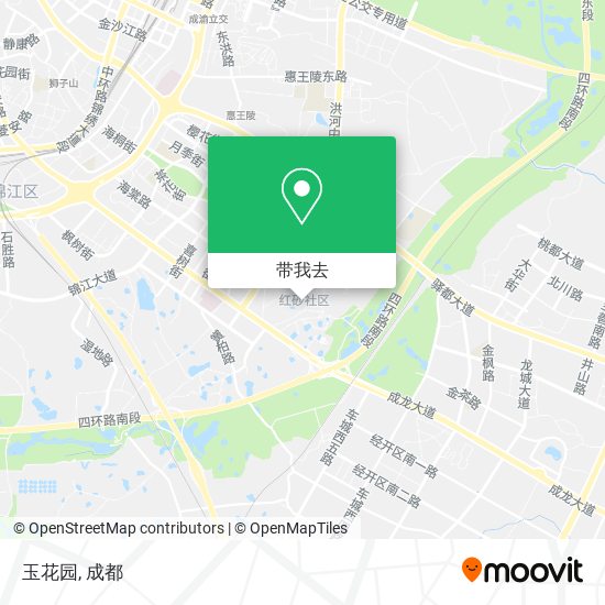 玉花园地图