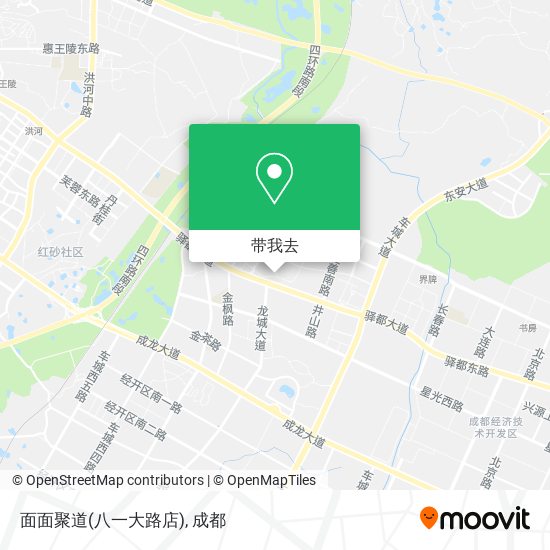 面面聚道(八一大路店)地图