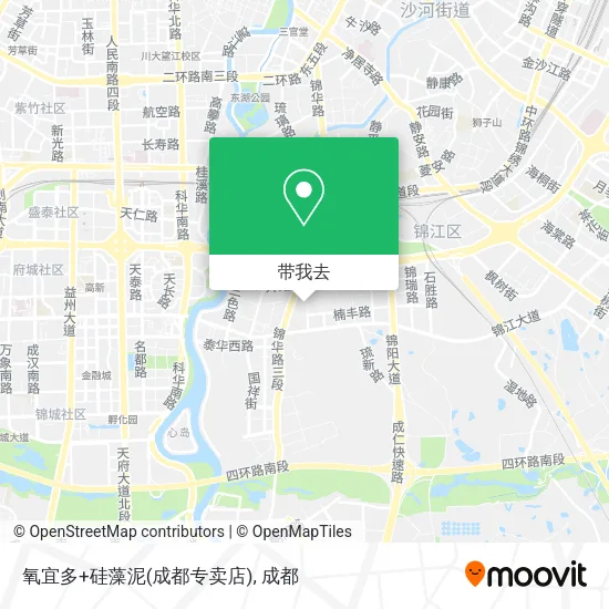 氧宜多+硅藻泥(成都专卖店)地图