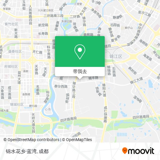 锦水花乡·蓝湾地图