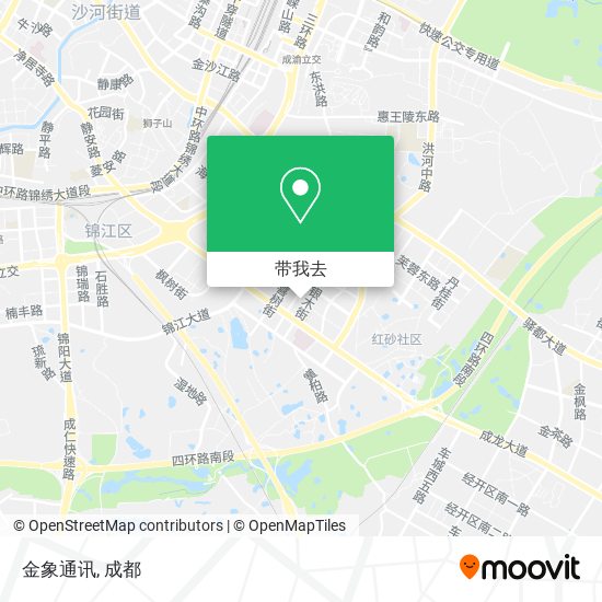 金象通讯地图