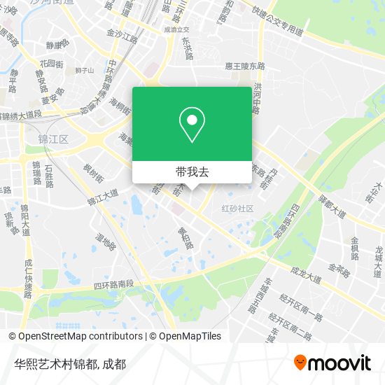 华熙艺术村锦都地图