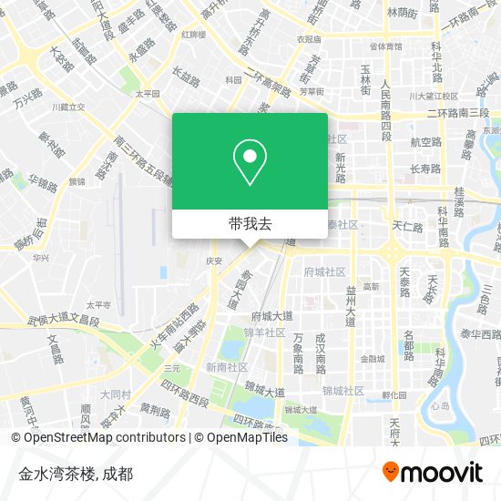 金水湾茶楼地图