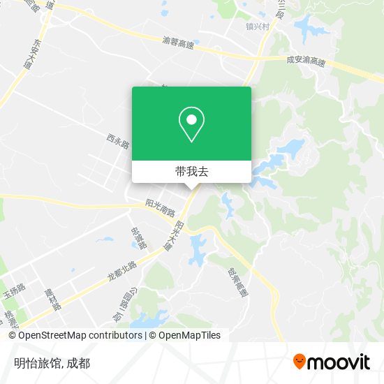 明怡旅馆地图