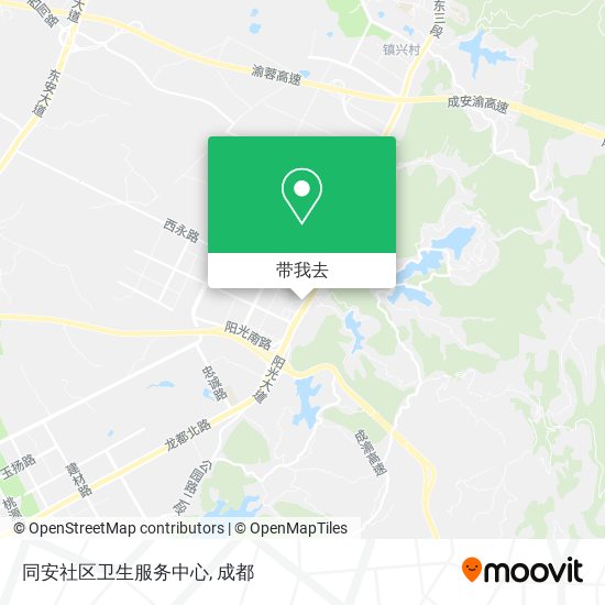 同安社区卫生服务中心地图