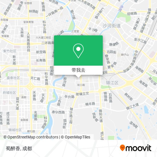 蜀醉香地图