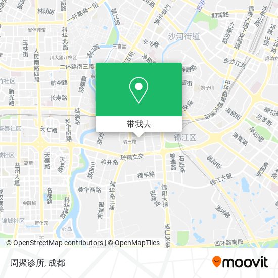 周聚诊所地图