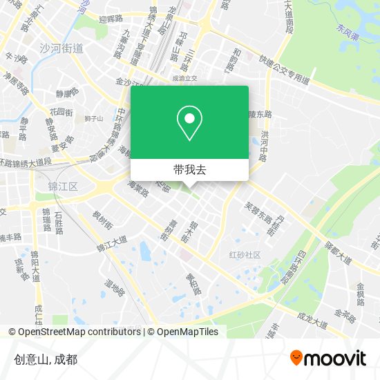创意山地图