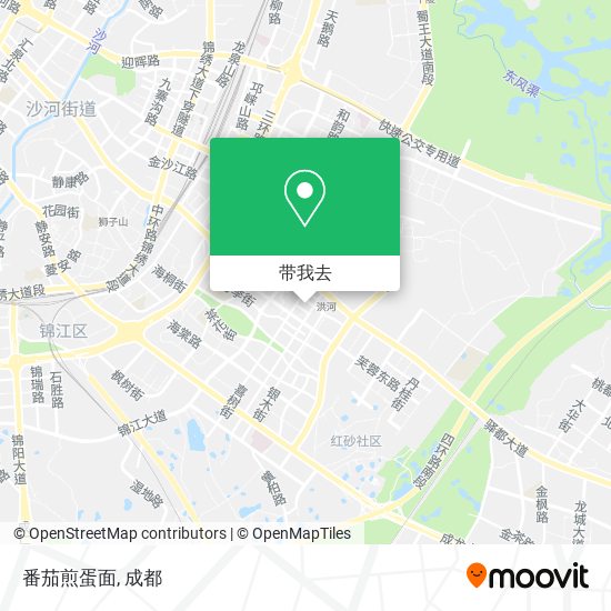 番茄煎蛋面地图