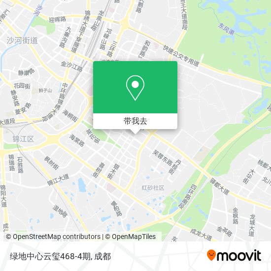 绿地中心云玺468-4期地图