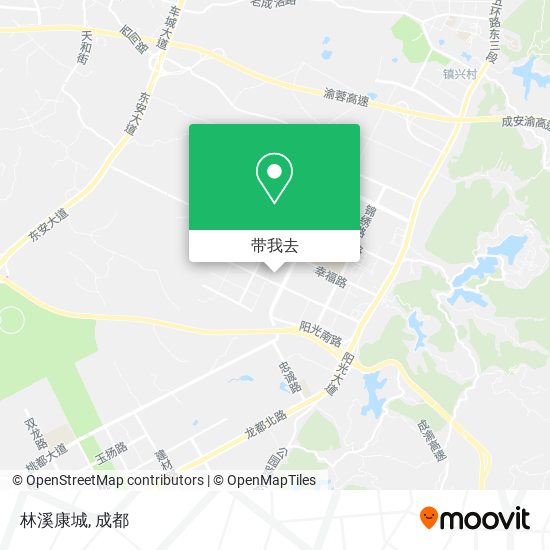 林溪康城地图