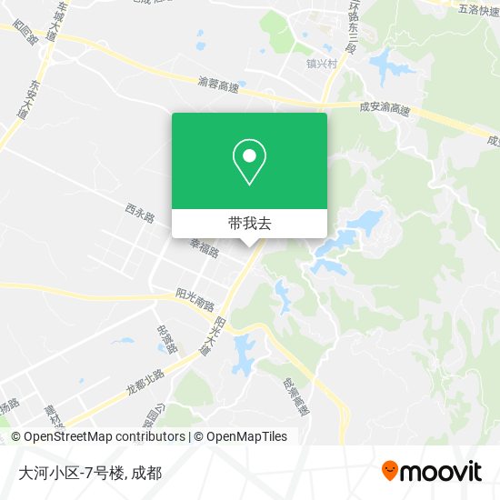 大河小区-7号楼地图